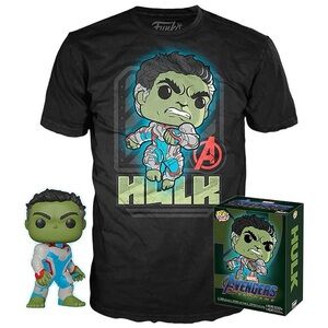 Funko POP! Marvel Hulk Vinyl Figure & T-Shirt (Small)